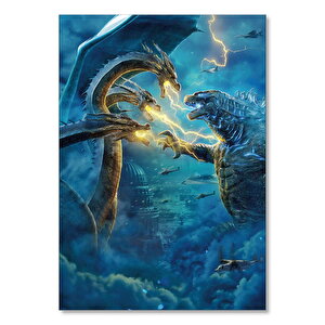 Godzilla Canavarların Kralı Film Görseli 25x35 cm