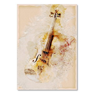 Keman Görsel Çalışması 25x35 cm