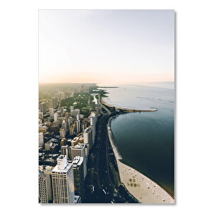 Chicago Sahil Şehri 35x50 cm