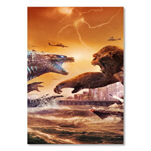 Godzilla Kong Kral Kong Görsel 50x70 cm
