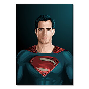 Superman Çizim Portre 50x70 cm