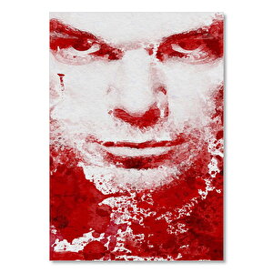 Dexter Suluboya Ve Kan Efektli Portre 25x35 cm