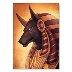 Anubis Yakın Plan Yan Portre 25x35 cm