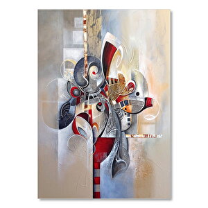 Duvar Boyama Soyut Şekiller Ve Desenler 50x70 cm