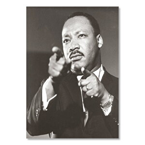Martin Luther King Siyah Beyaz 25x35 cm