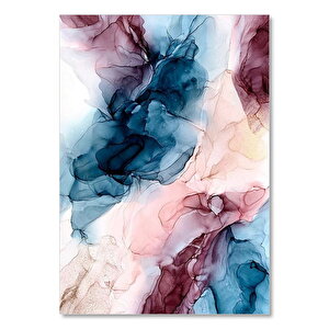 Suluboya Efekti Renk Dalgaları 50x70 cm