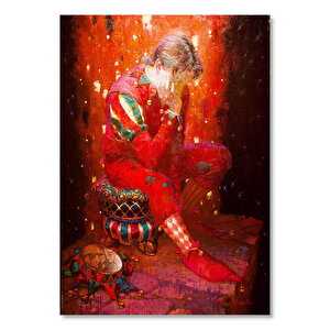 Düşünceler İçindeki Saray Soytarısı 35x50 cm