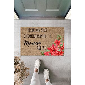 Modern Dijital Baskı - Dışarıdan Stres Getirmek Yasaktır - Karşılama Kapı Önü Paspası