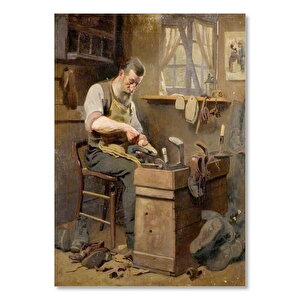 İhtiyar Ayakkabı Tamircisi 25x35 cm