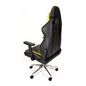 Herkese Mobilya Zal - Monza Yellow Pro Gamer Üst Seviye Oyuncu Koltuğu Gaming Chair Yarış Koltuğu Oyun Koltuğu Komple Yatar