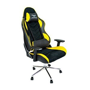 Herkese Mobilya Herkese Mobilya Zal - Monza Yellow Pro Gamer Üst Seviye Oyuncu Koltuğu Gaming Chair Yarış Koltuğu Oyun Koltuğu Komple Yatar