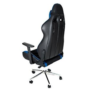 Herkese Mobilya Zal - Monza Blue Pro Gamer Üst Seviye Oyuncu Koltuğu Gaming Chair Yarış Koltuğu Oyun Koltuğu Komple Yatar