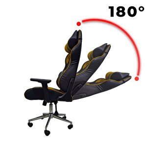Zal X-2072 Pro Gamer Üst Seviye Oyuncu Koltuğu Gaming Chair Yarış Koltuğu Oyun Koltuğu Komple Yatar
