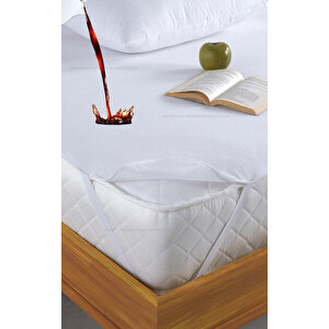 %100 Pamuk Havlu Lastikli Su Sıvı Geçirmez Yatak Koruyucu Alez 160x200 cm