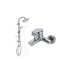 Sh640 Ikili Duş Seti Takımı (duş Sistemi + Liva Banyo Bataryası)