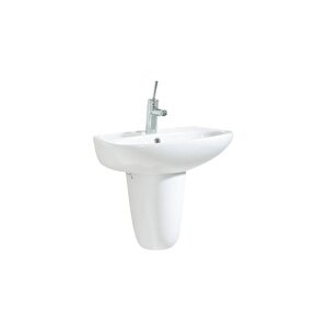 Pa055 Pitta Yarım Ayak Lavabo 55 Cm