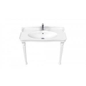 An080 Antik Etajerli Ve Ayaklı Lavabo 80 Cm