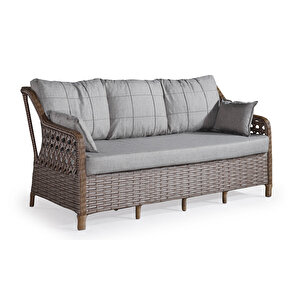 Rattan Bahçe Mobilyası (salon, Balkon, Cafe Ofis) 3+1+1+masa