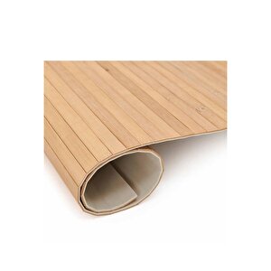 Bambu Kaymaz Tabanlı Paspas,natural
