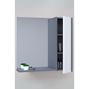 Verona 80 Cm Banyo Dolabı - Boy Dolap Hariç