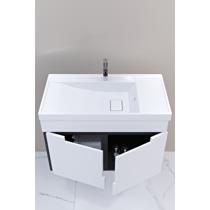 Tempo 80 Cm Banyo Dolabı - Boy Dolap Hariç