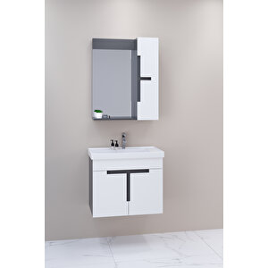 Tempo 60 Cm Banyo Dolabı - Boy Dolap Hariç