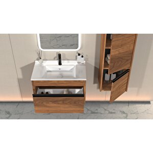 Duenos 75 Cm Banyo Dolabı - Boy Dolap Dahil