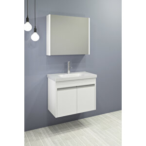 Begonya 65 Cm Banyo Dolabı - Boy Dolap Hariç