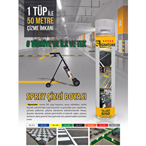 Safetyline Spray Yol Çizgi Boyası 500ml Beyaz