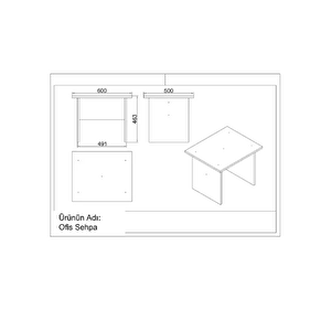 Robin Home Verona Abcdf Ofis Büro Masa Takımı Barok-gri