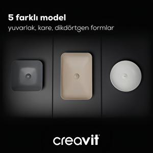 Ultra Yuvarlak Çanak Lavabo 45 Cm
