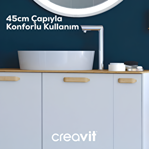 Ultra Yuvarlak Çanak Lavabo 45 Cm