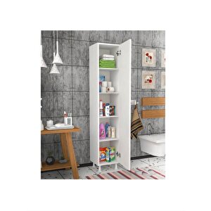 5 Raflı Banyo Boy Dolabı