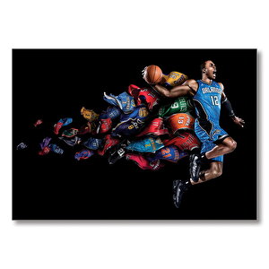 Dwight Howard Orlando  Mdf Ahşap Tablo 35x50 cm