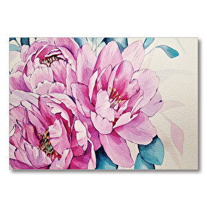 Şakayık Çiçeği  Mdf Ahşap Tablo 35x50 cm