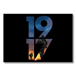 1917 Film Afişi  Mdf Ahşap Tablo 25x35 cm