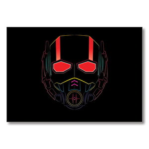 Ant Man Maskesi Görseli  Mdf Ahşap Tablo