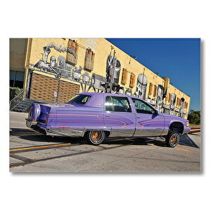 1995 Cadillac Fleetwood Otomobil  Mdf Ahşap Tablo 50x70 cm