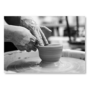 Çömlekçilik  Mdf Ahşap Tablo 35x50 cm