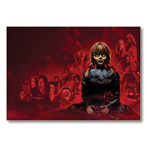 Annabelle Film Afişi  Mdf Ahşap Tablo 50x70 cm