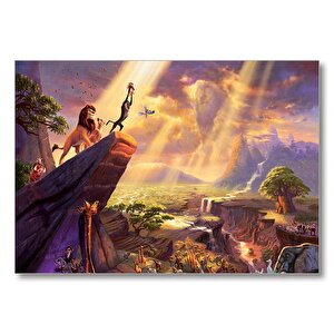 The Lion King  Mdf Ahşap Tablo 25x35 cm