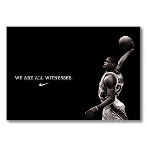 Lebron James Basket  Mdf Ahşap Tablo 35x50 cm