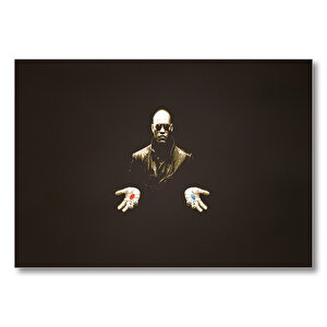 The Matrix  Mdf Ahşap Tablo 25x35 cm