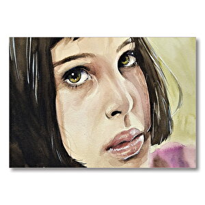 Mathilda Çizim  Mdf Ahşap Tablo 25x35 cm