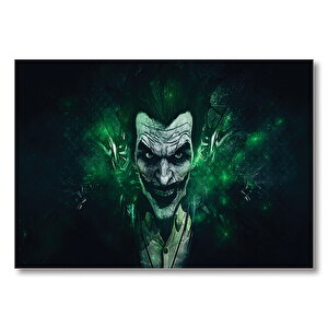 Joker Yeşil  Mdf Ahşap Tablo 25x35 cm