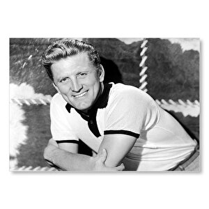 Kirk Douglas  Mdf Ahşap Tablo 50x70 cm
