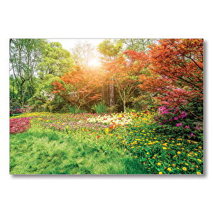 Ormandaki Çiçek  Mdf Ahşap Tablo 25x35 cm