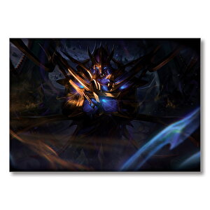 Galaxy Slayer Zedlol  Mdf Ahşap Tablo 50x70 cm