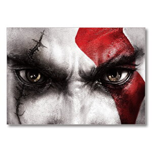 God Of War  Mdf Ahşap Tablo 35x50 cm