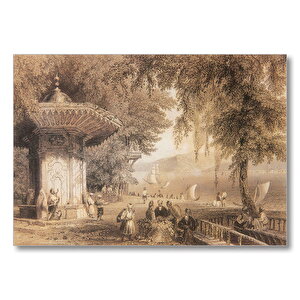 Emirgan Çesmesi  Mdf Ahşap Tablo 50x70 cm